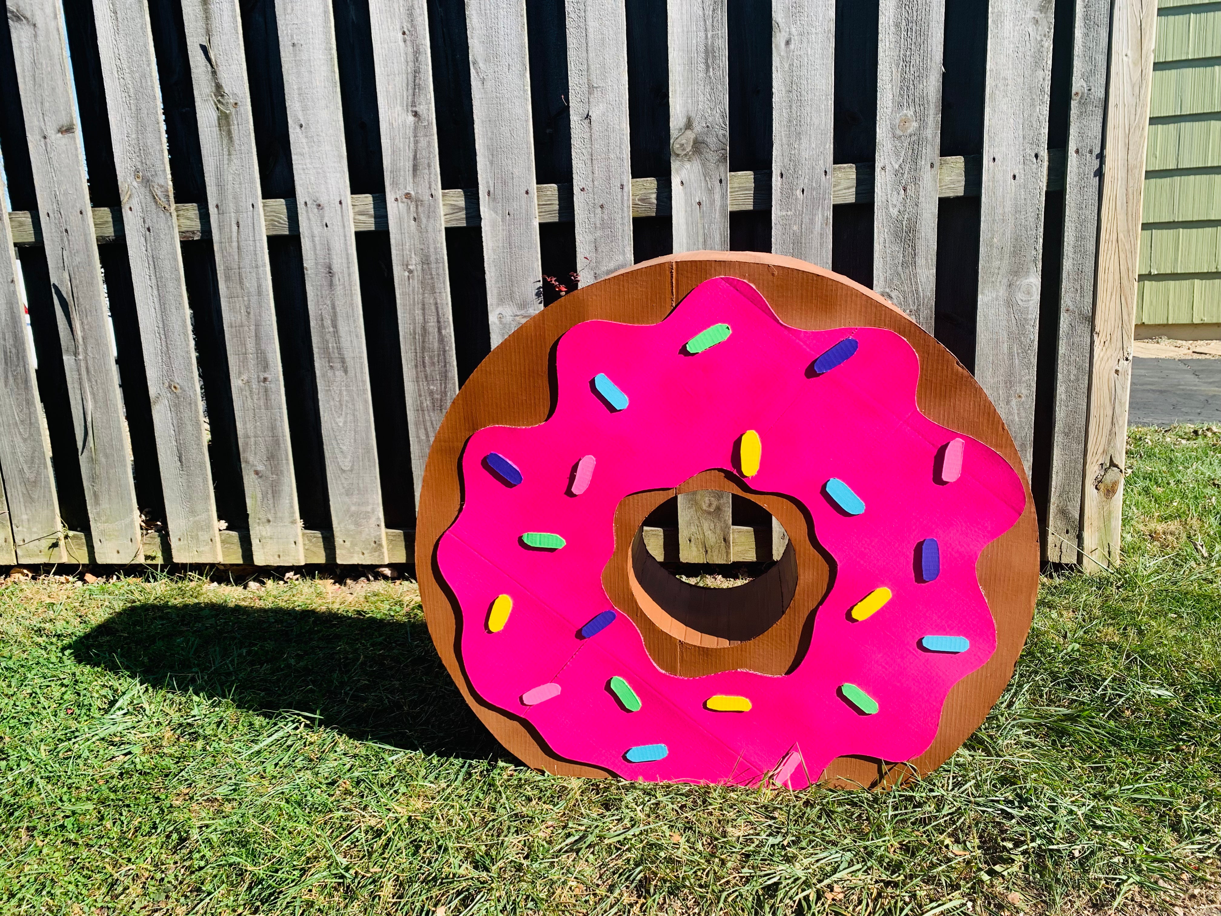 Donut 3D Party Prop (RENTAL)