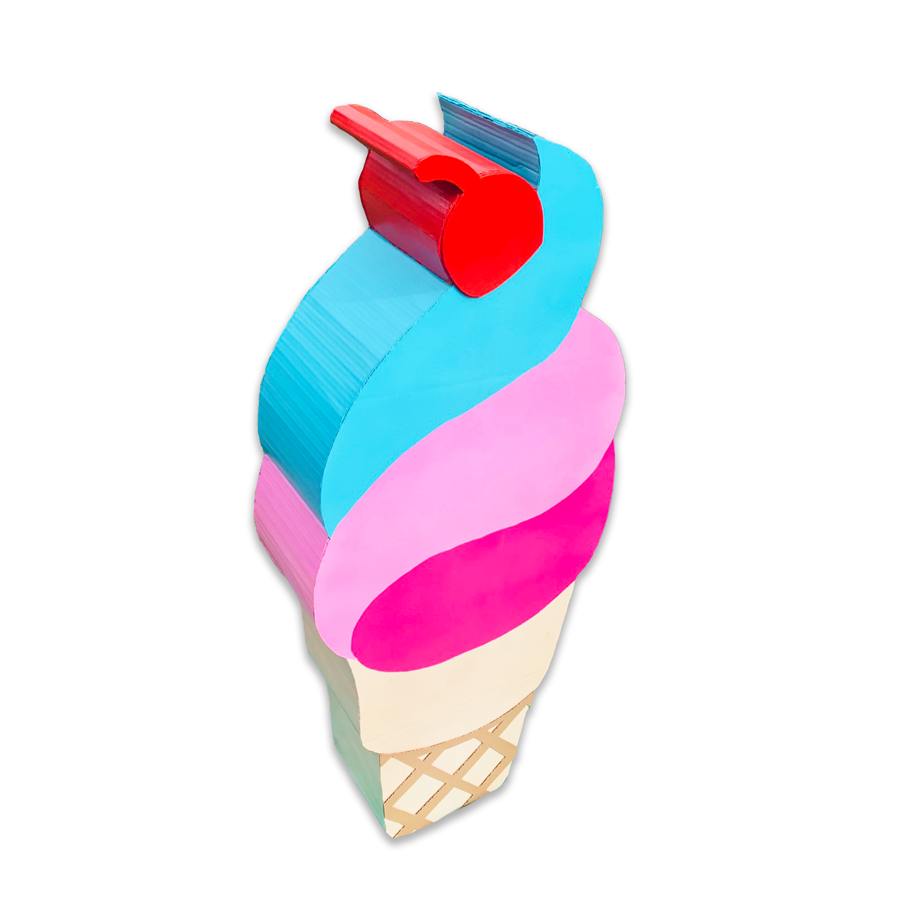Ice Cream Cone 3D Party Prop (RENTAL)